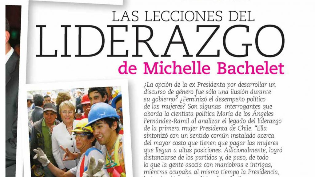 Las lecciones del liderazgo de Michelle Bachelet